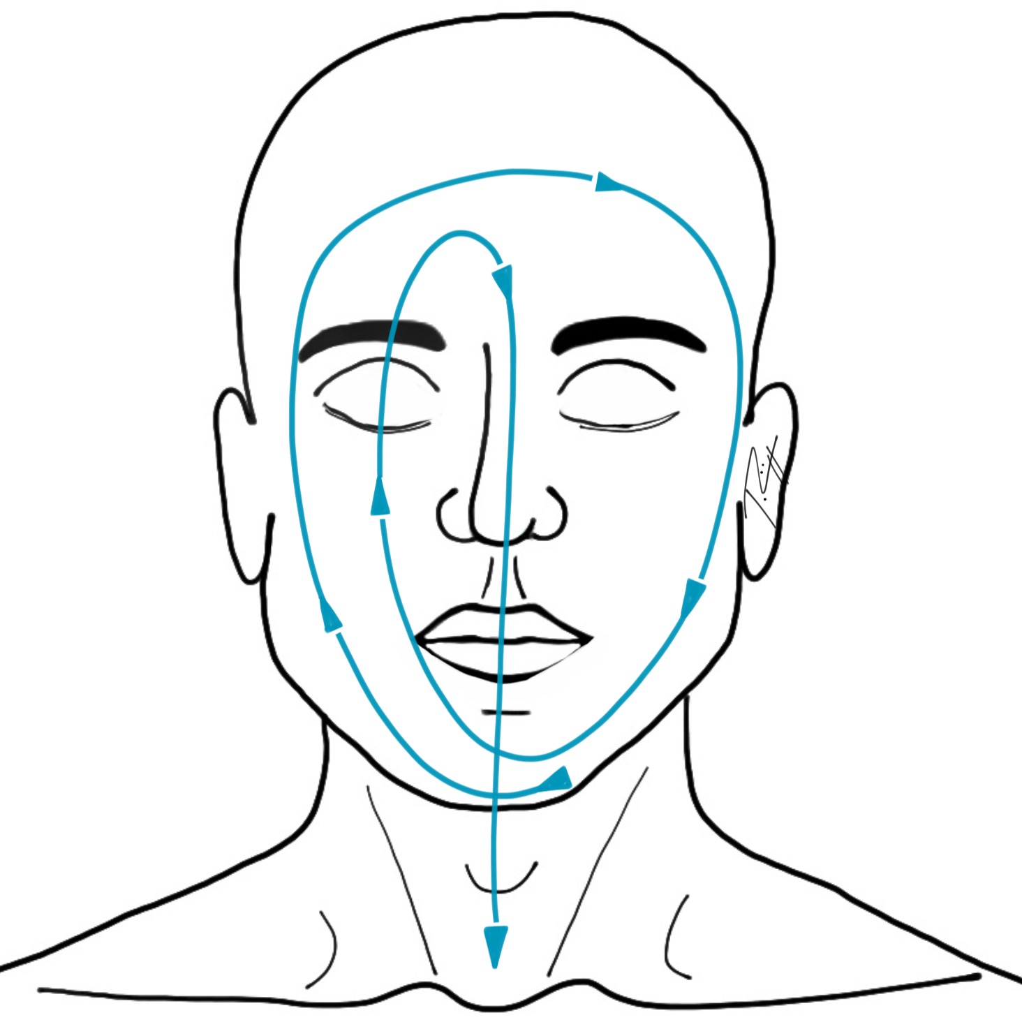Affusion froide des yeux - Image - J. Rüegger